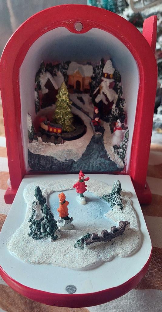 Kersthuisjes, Ophalen of Verzenden, Zo goed als nieuw