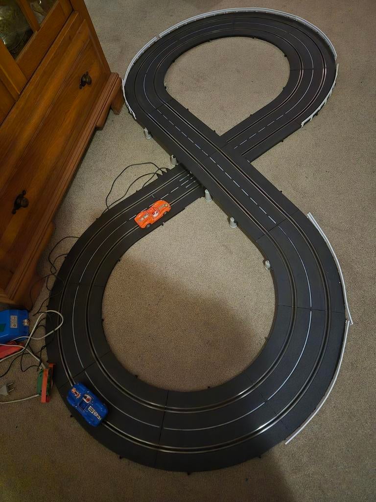 Prachtige racebaan van Fleischmann, Ophalen of Verzenden, Zo goed als nieuw, Elektrisch, Fleischmann