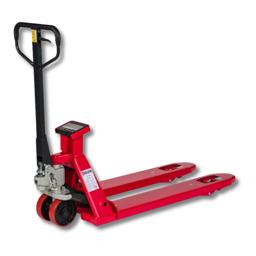 Palletwagen palletheffer met Weegschaal nieuw koopje, Ophalen, Nieuw