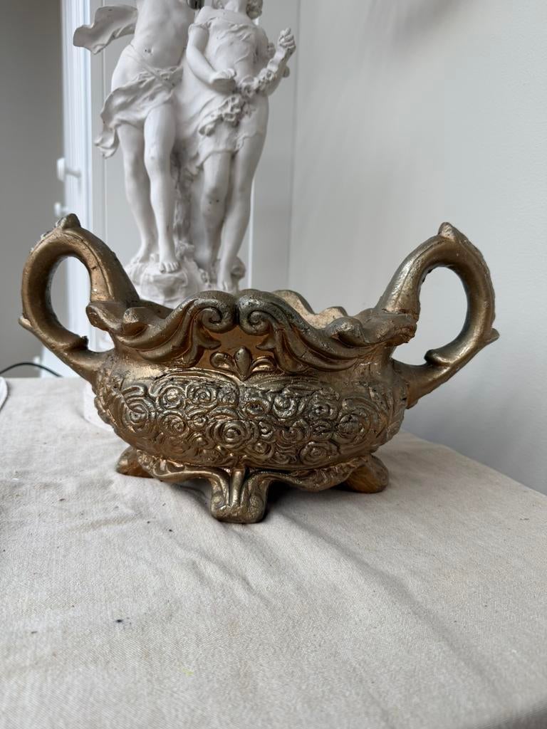 Franse jardiniere aardewerk, Antiek en Kunst, Ophalen of Verzenden