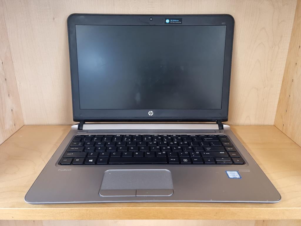 HP Probook 430G3 , Core i5 , 8 GB , 256 SSD + 3 mnd garantie, 2 tot 3 Ghz, Qwerty, 8 GB, 13 inch