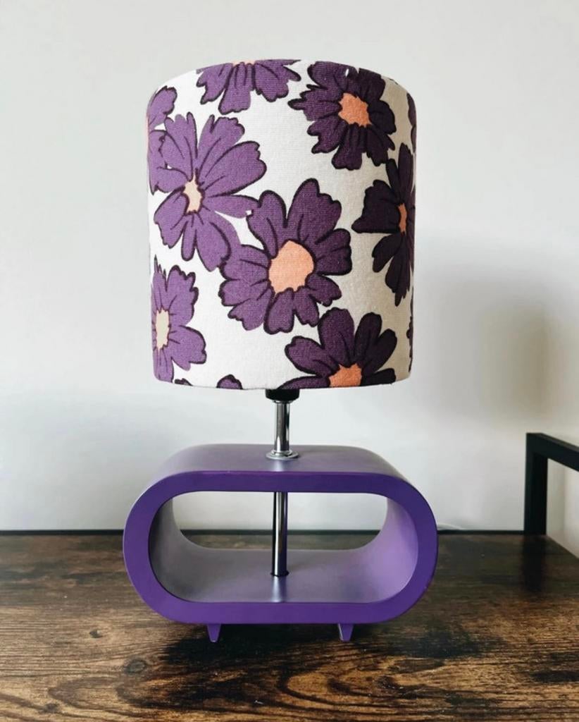 Sfeervolle retro lampenvoet met evt bijpassende lampenkap, Ophalen of Verzenden, Nieuw, Minder dan 50 cm