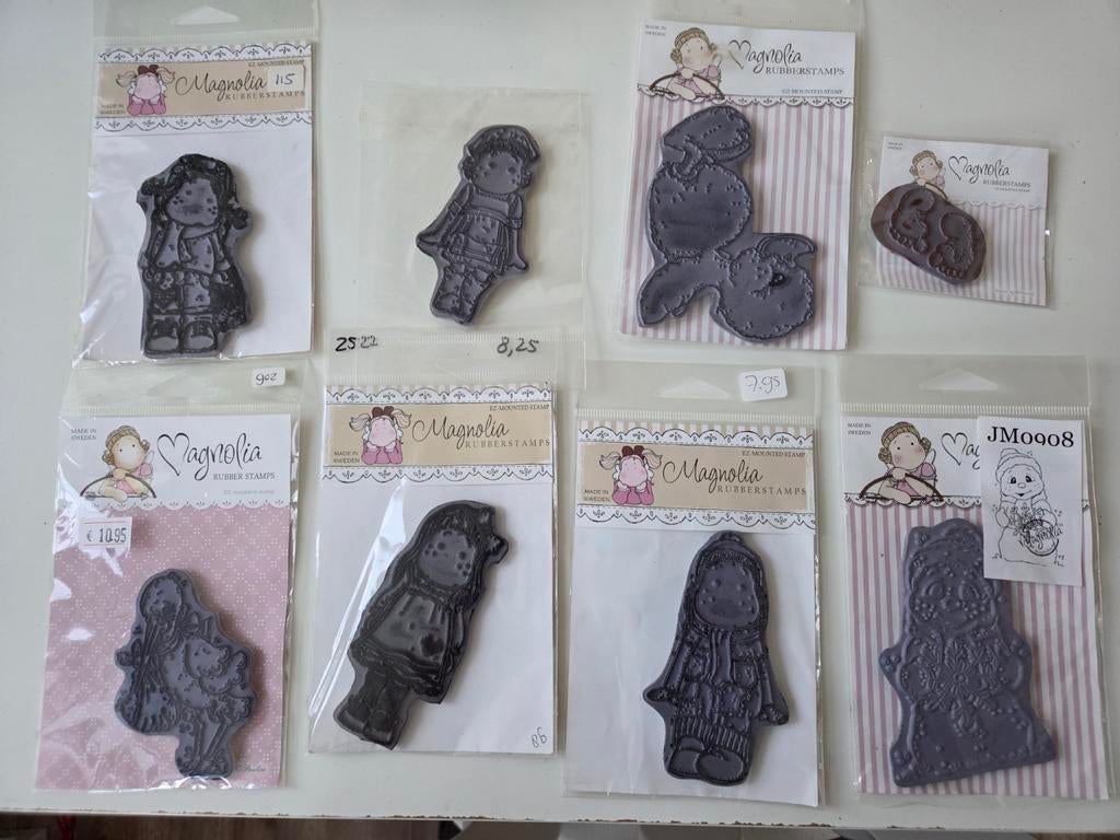 Magnolia stempels, Hobby en Vrije tijd, Stempelen, Ophalen of Verzenden