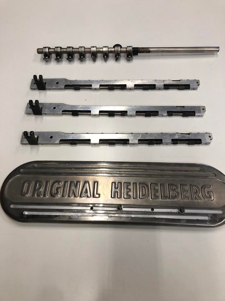 Heidelberg Drukpers Onderdelen - Origineel & Compleet, Antiek en Kunst, Antiek | Gereedschap en Instrumenten, Ophalen of Verzenden