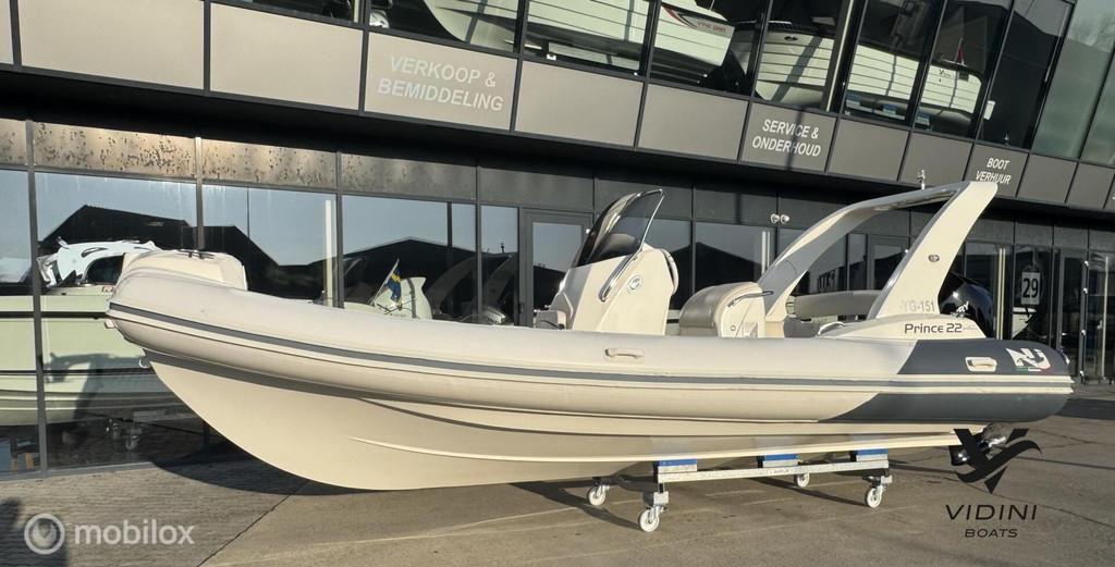 Nuova Jolly Prince 22 Rib met Mercury 200 pk V6 *Luxe boot*, Watersport en Boten, Rubberboten, Overige merken, Gebruikt, -, -