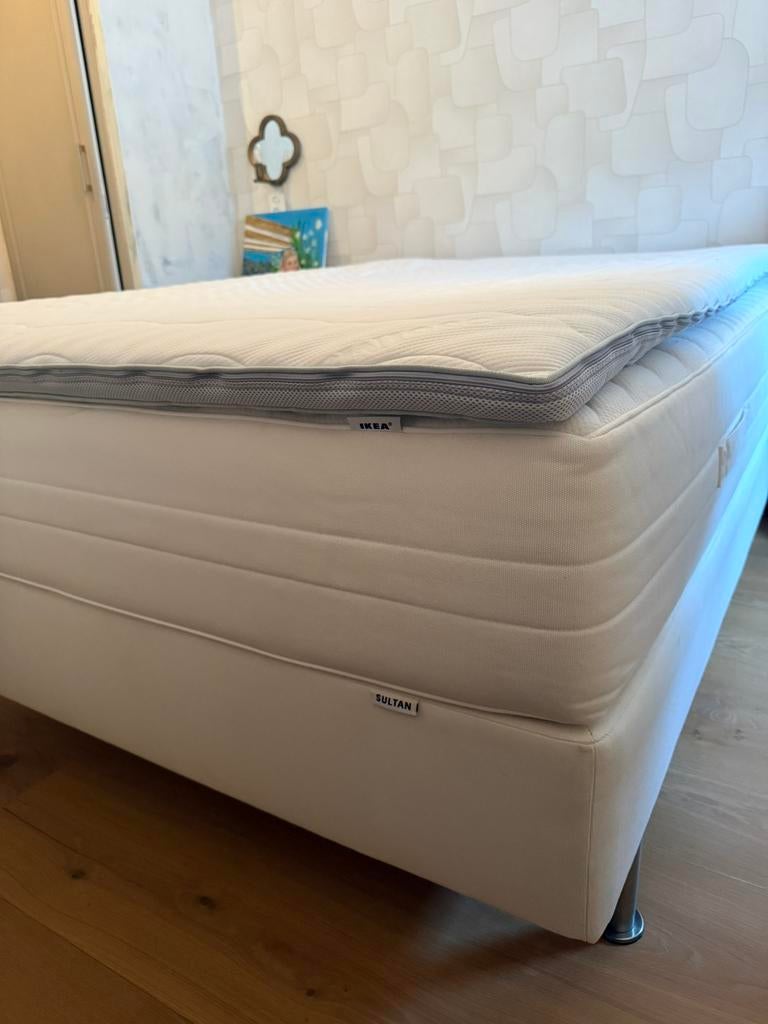 Bed gratis ophalen diemen!, Ophalen of Verzenden, Zo goed als nieuw, Tweepersoons, 160 cm