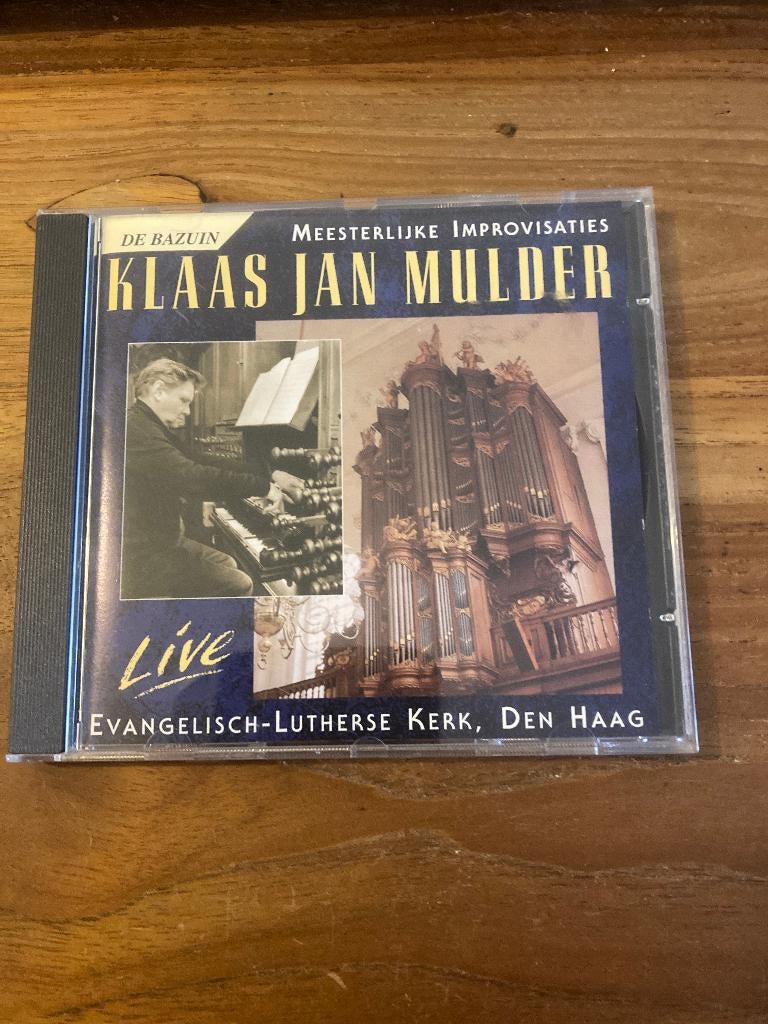 Klaas Jan Mulder - Meesterlijke improvisaties Live / Evangel, Ophalen of Verzenden, Classicisme, Zo goed als nieuw, Overige typen