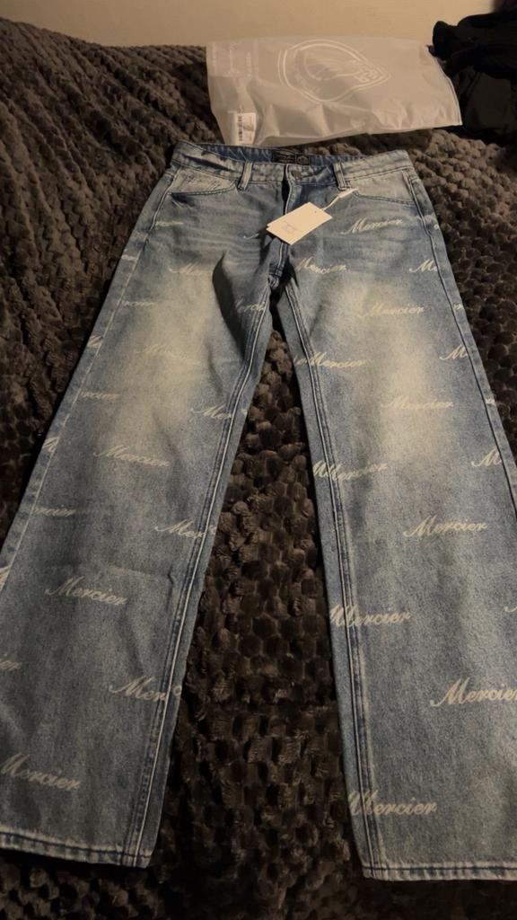 Nieuwe jeans van het merk MERCIER, Ophalen of Verzenden, Nieuw, Blauw, Overige jeansmaten