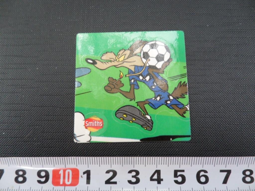 sticker smiths chips looney tunes strip wile e coyote bom, Ophalen, Zo goed als nieuw