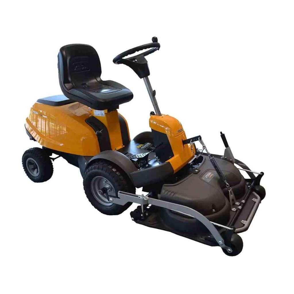 Nieuwe Stiga Villa 15 HST met 85 cm mulch maaidek, Tuin en Terras, Zitmaaiers, Nieuw, Minder dan 90 cm, Elektrische starter, Mulchfunctie