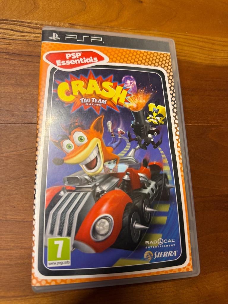 Crash Tag Team Racing - PSP, Verzenden, Racen en Vliegen, Zo goed als nieuw, 3 spelers of meer