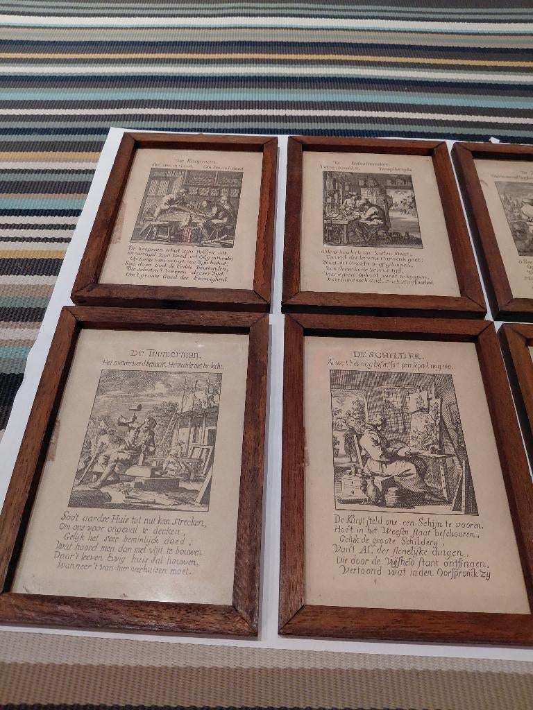 Herdruk Jan Luyken ingelijst, Verzenden