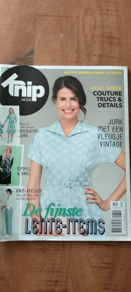 Knipmode maart 2016, Ophalen of Verzenden, Zo goed als nieuw, Vrouw, Knipmode