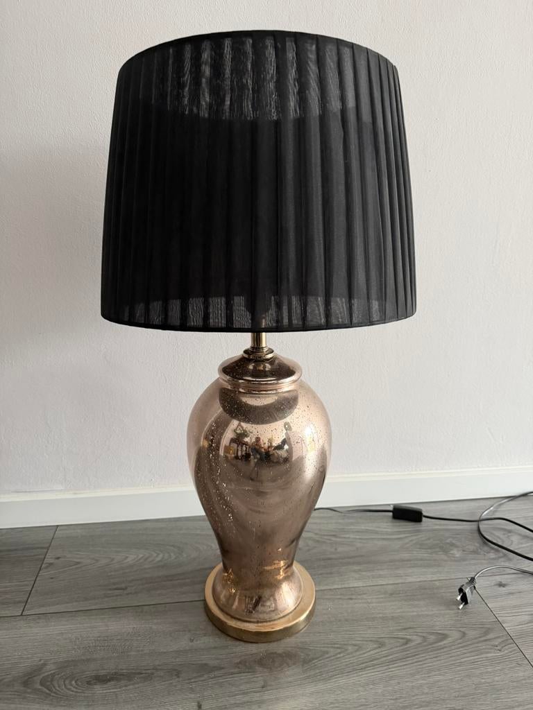 Rose gouden lamp, Ophalen of Verzenden, Zo goed als nieuw, 50 tot 75 cm