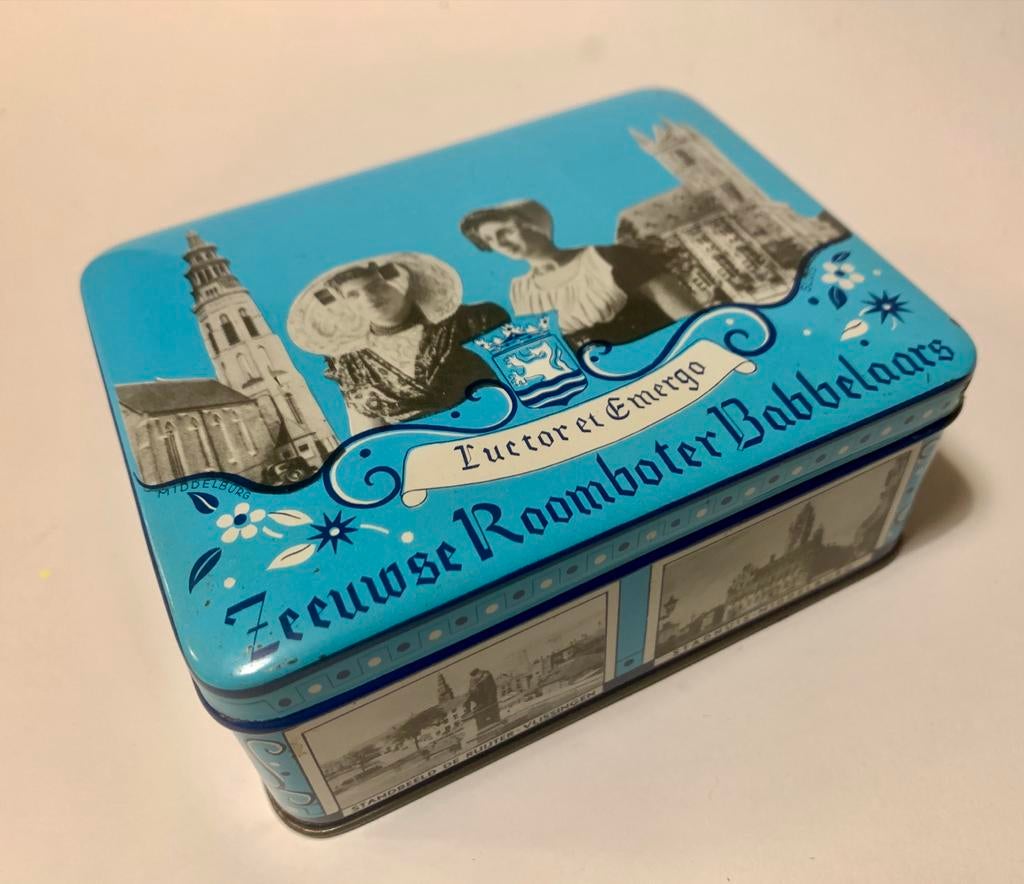 Vintage Zeeuwse Roomboter Babbelaars L’uctor et Emergo, Ophalen of Verzenden, Gebruikt, Overige, Overige merken