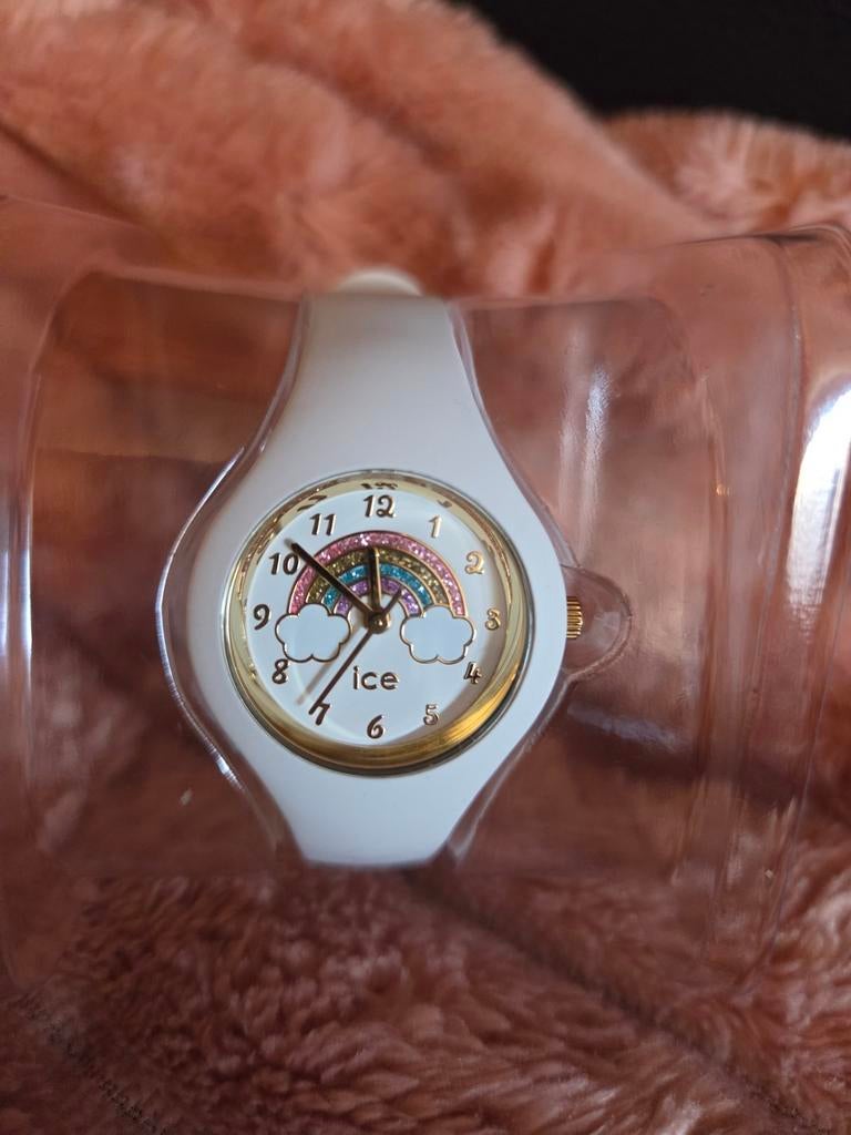 Ice watch xs meisje, Ophalen of Verzenden, Zo goed als nieuw, Wit, Meisje