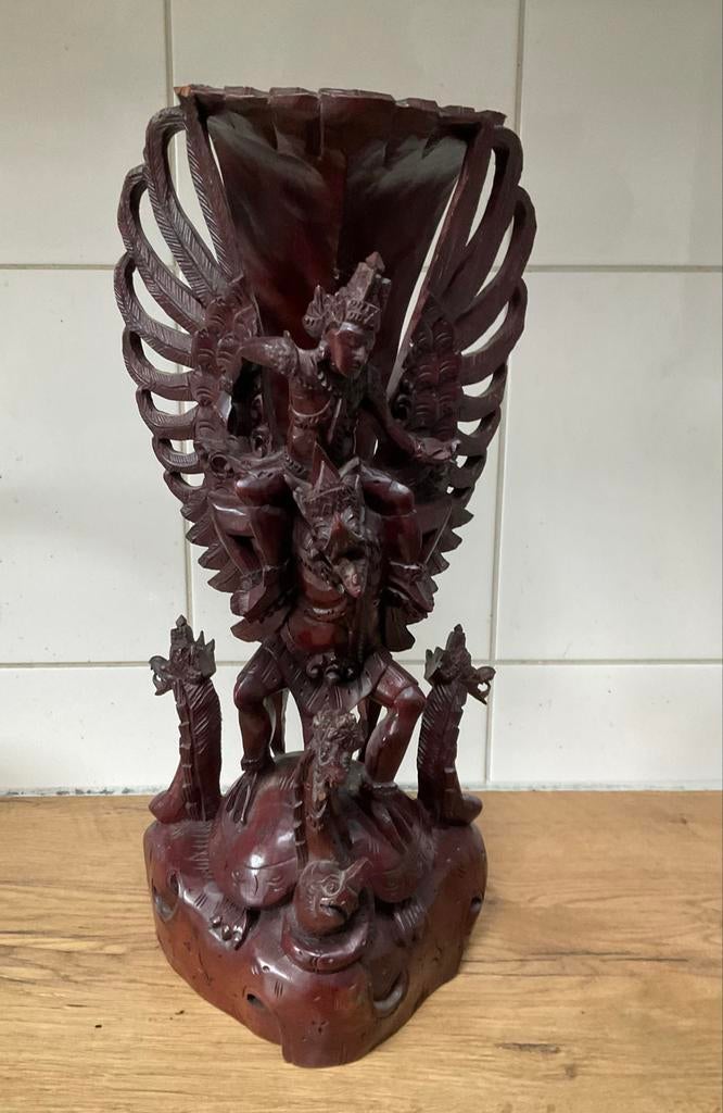 Balinees houtsnijwerk Rama & Garuda jaren '70-'80, Ophalen of Verzenden