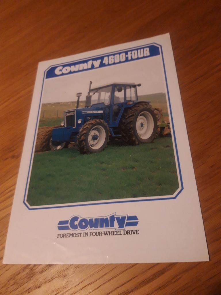 COUNTY 4600-Four folder, Ophalen of Verzenden, Zo goed als nieuw