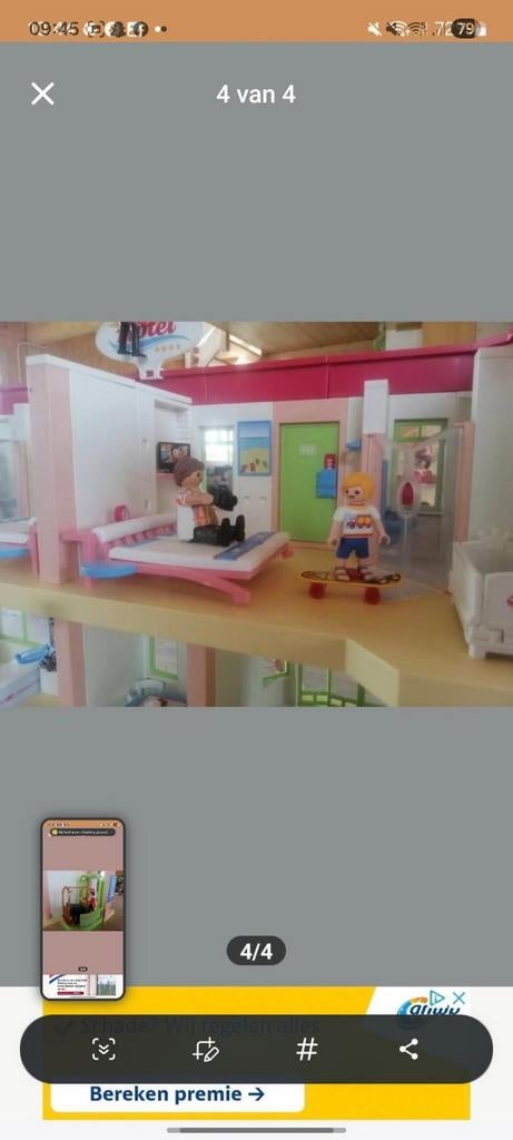 Playmobil Hotel - Complete Set, Ophalen of Verzenden, Zo goed als nieuw, Complete set