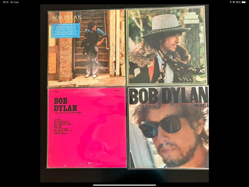 4 lp’s Bob Dylan Desire, Infidels, Street Legal,, Ophalen of Verzenden, Zo goed als nieuw, 12 inch