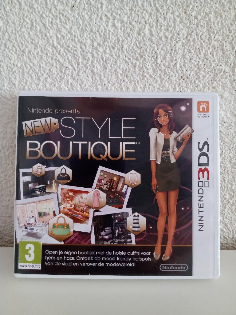 3DS Spel : New Style Boutique , Spelcomputers en Games, Gebruikt, Overige genres, 1 speler, Ophalen of Verzenden