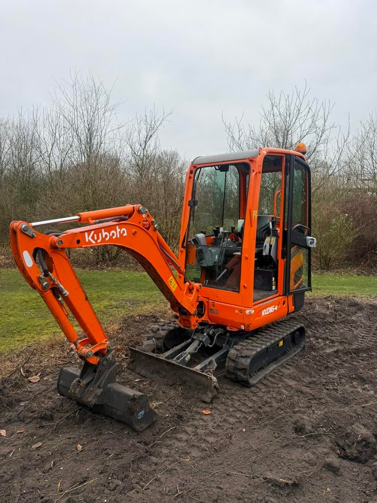 mini kraan te huur incl machinist! grond en graafwerk tuin, Ophalen, Gebruikt, -, -