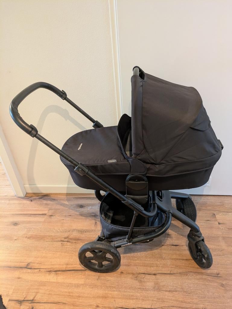 Easywalker Harvey Zwart/Grijs, Gebruikt, Combiwagen, Verstelbare duwstang, Ophalen