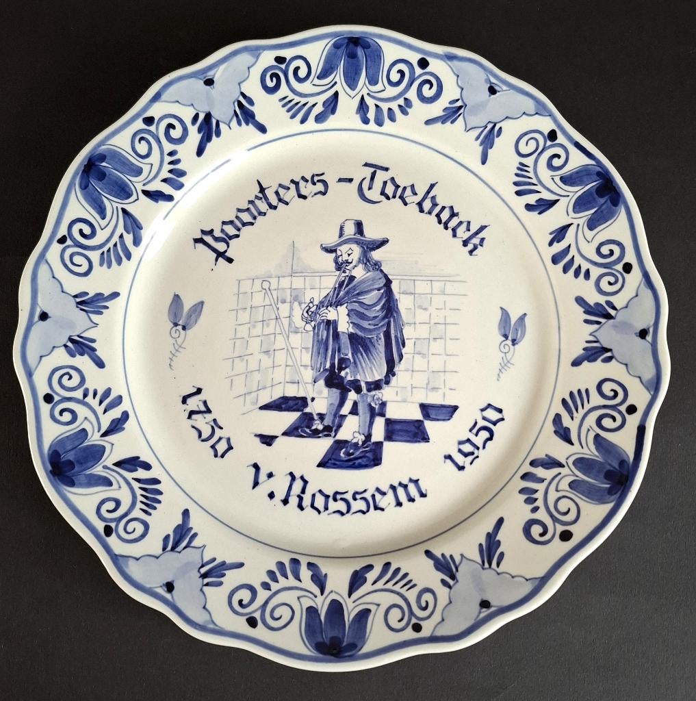 Wandbord van Poorters Toeback - tabak uit 1950, Ophalen of Verzenden