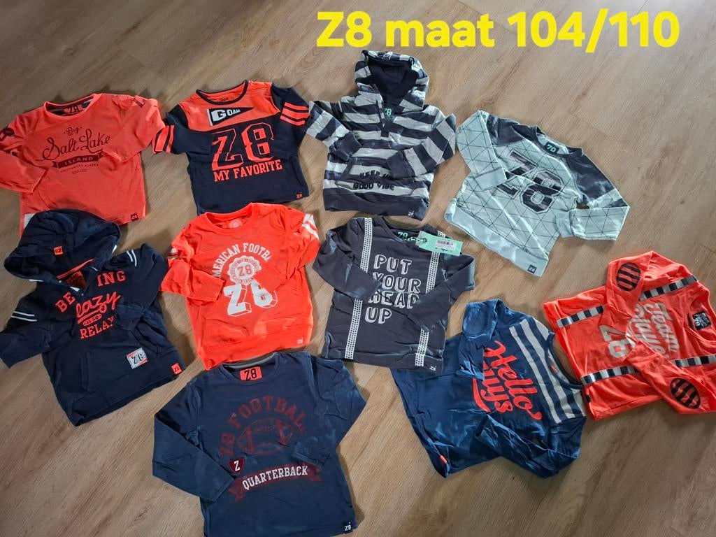 Groot Z8 pakket maat 104/110 (zgan)!!, Kinderen en Baby's, Kinderkleding | Maat 104, Overige typen, Z8, Ophalen of Verzenden, Zo goed als nieuw
