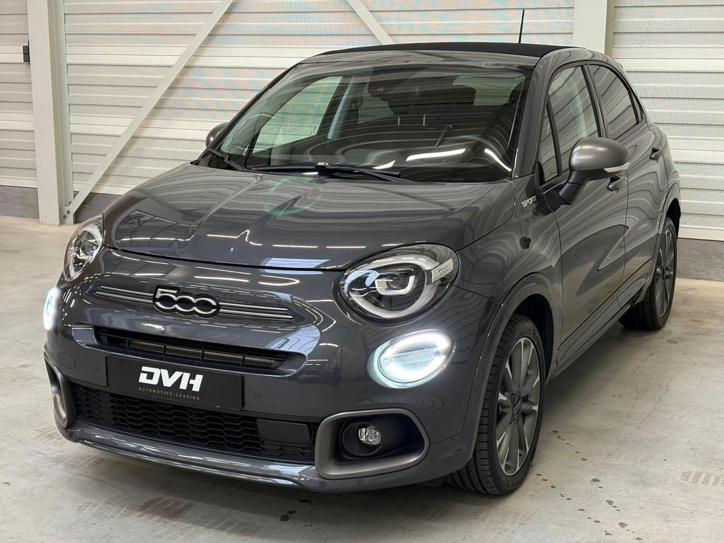 Fiat 500X 1.5 Hybrid Dolcevita Cabrio CAMERA | ACC | NAVI, Auto's, Gebruikt, 4 cilinders, Cabriolet, 500X