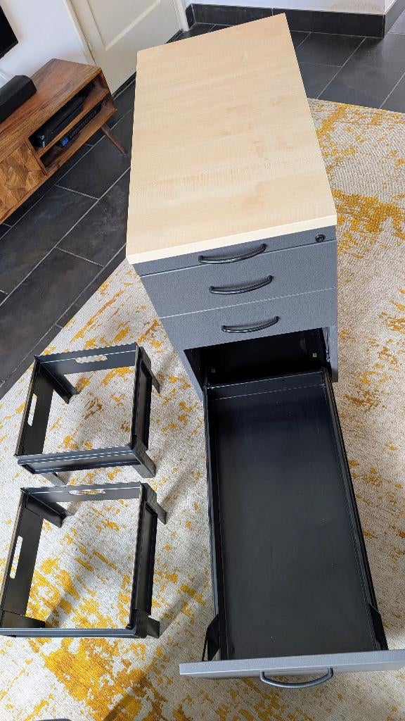 Professioneel ladeblok / archiefkast - zware kwaliteit, Ophalen, 75 cm of meer, Zo goed als nieuw, 3 of 4 laden