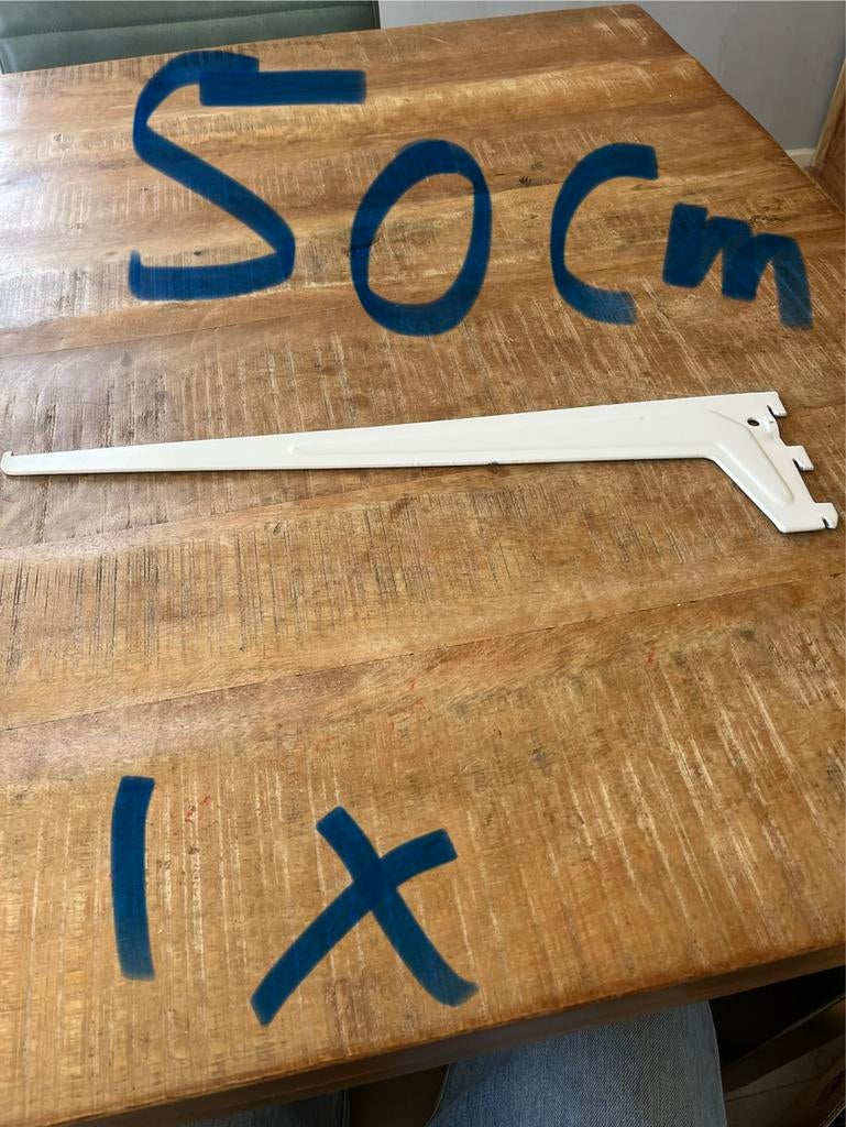 Drager voor wandrail - 50 cm, Ophalen of Verzenden, Gebruikt