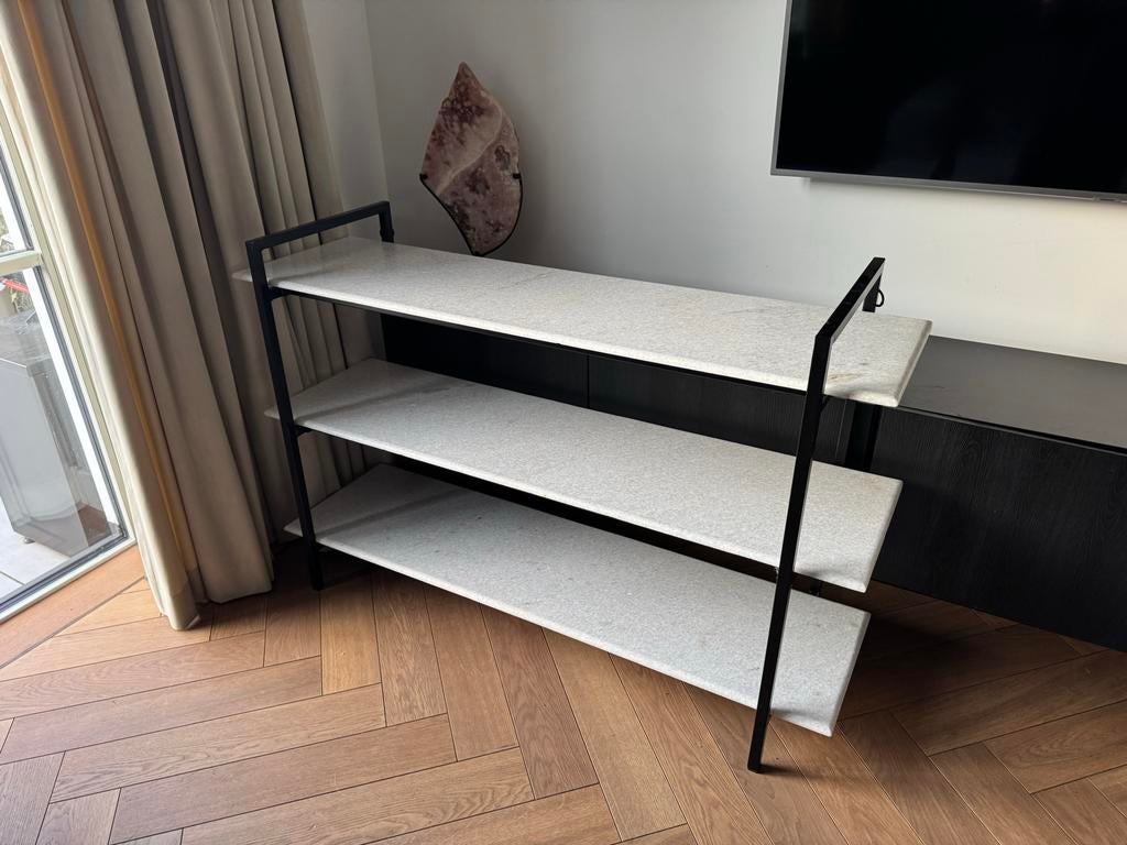 Stijlvolle marmeren design wandkast, Ophalen of Verzenden, Gebruikt