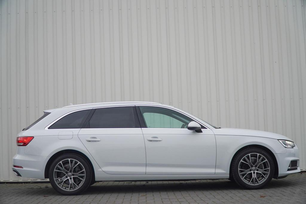 Audi A4 Avant 40 TFSI 190pk S-tronic Sport | PDC | 18" Velge, 12 maanden, Stof, Gebruikt, A4