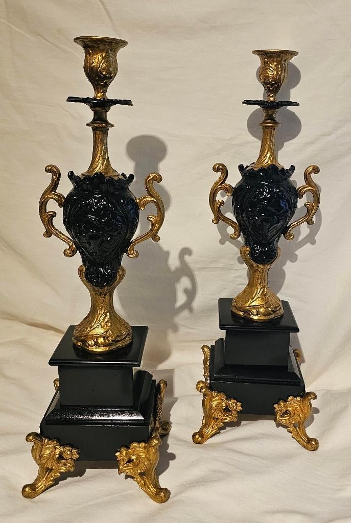 kandelaars antiek, Ophalen