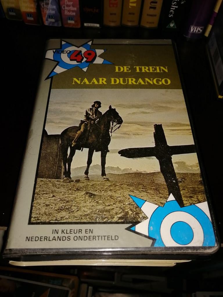 Vcc video2000 ex-rental - De Trein Naar Durango, Vanaf 16 jaar, Ophalen of Verzenden, Gebruikt, Horror