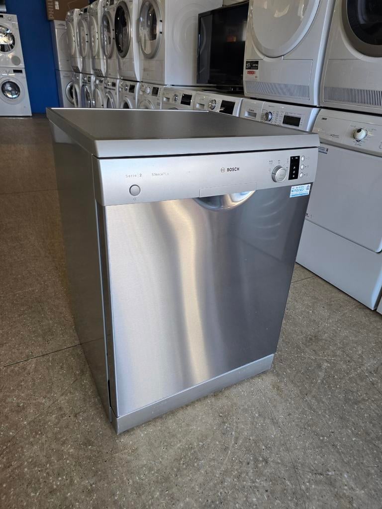 Bosch Serie 2 Silence Plus vrijstaande vaatwasser | ZGAN! ✅️, Jirnsum, 60 cm of meer, Energieklasse A of zuiniger, Zo goed als nieuw