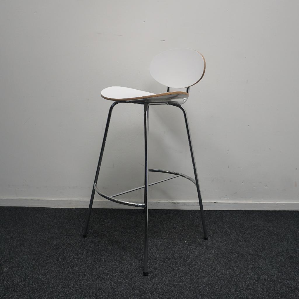 Saxon Design Barkrukken  | Hout | Wit | Zithoogte 76 cm, -, 60 tot 90 cm, Ophalen of Verzenden, -