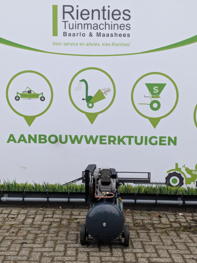 Contimac CM 402/10/100 compressor, Zo goed als nieuw, 25 tot 100 liter, 200 tot 400 liter/min, Niet ingevuld