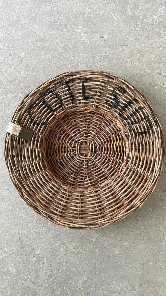 Riviera Maison rattan onderbord, Huis en Inrichting, Ophalen of Verzenden, Zo goed als nieuw, Rond, Riet