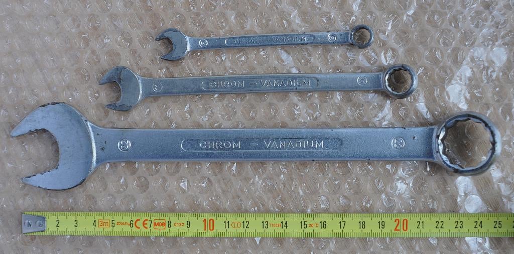 HEYCO ringsteeksleutels 8mm, 11mm en 22mm, Ophalen of Verzenden, Gebruikt