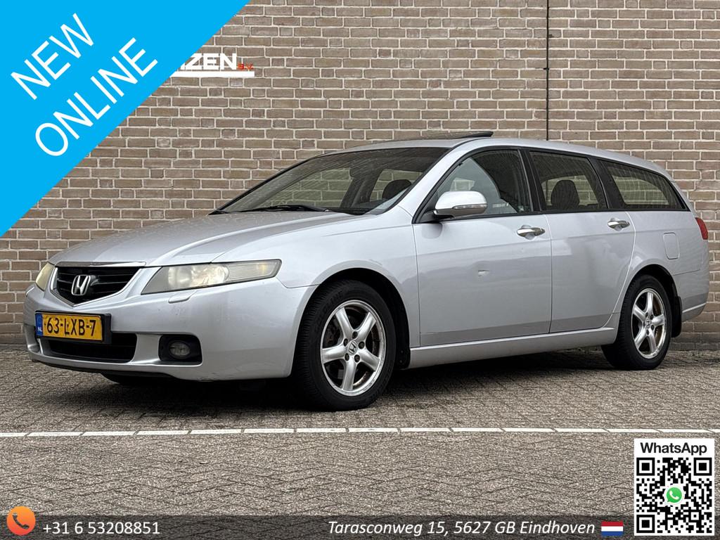 Honda Accord Tourer 2.4i Executive | Climate | Cruise | Navi, Voorwielaandrijving, Stof, Gebruikt, 10 km/l