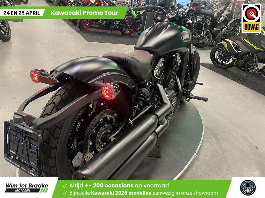 Indian Scout Bobber (bj 2024), 2 cilinders, Onbekend, 1133 cc, Meer dan 35 kW