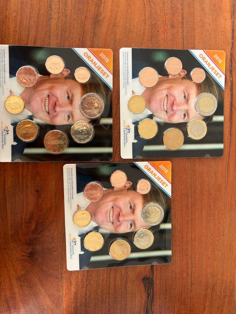 Oranjeset 2015 Koning Willem-Alexander Euromunten, Ophalen of Verzenden, Overige landen, Overige waardes, Setje