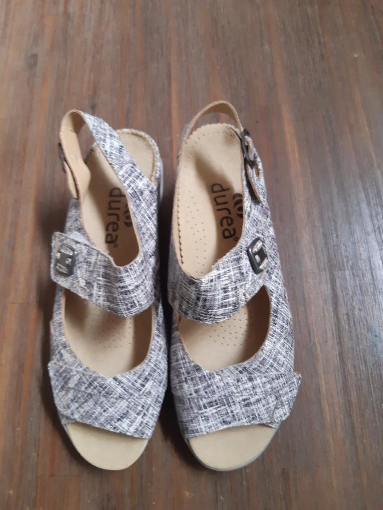 DUREA LEREN DAMES SCHOENEN MAAT 39 BREEDTE H, Kleding | Dames, Schoenen, Durea, Schoenen met lage hakken, Ophalen of Verzenden