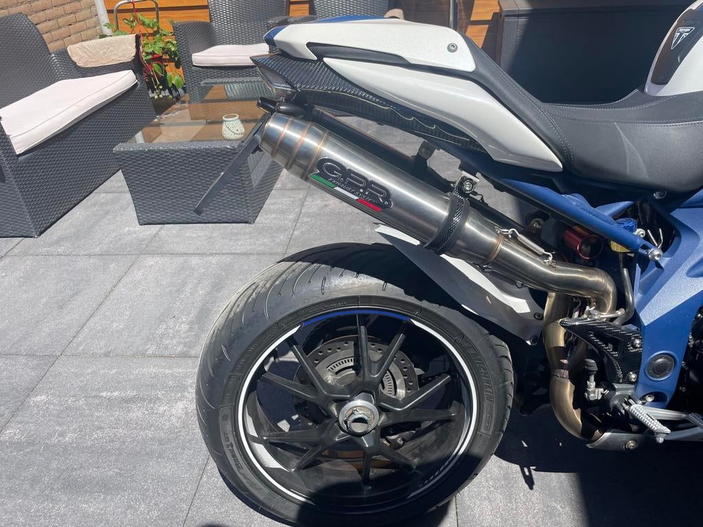 GPR Uitlaat Triumph Speed Triple 2013, Motoren, Ophalen of Verzenden, Gebruikt