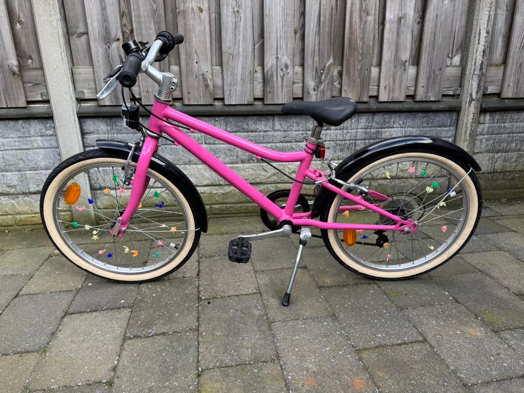 20 inch kinderfiets, Ophalen of Verzenden, Zo goed als nieuw, Staal, 16 tot 20 inch
