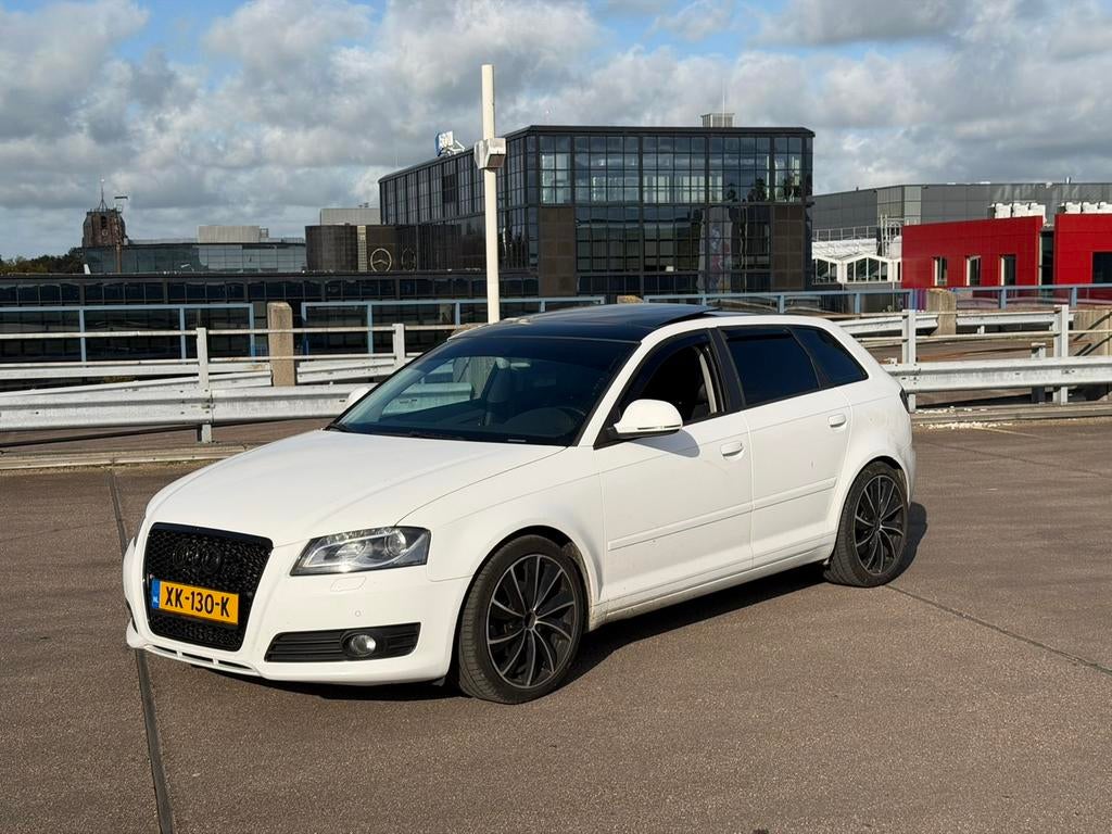 Audi A3 1.8 Tfsi DSG 2008, Auto's, 15 km/l, Zwart, 4 cilinders, 700 kg
