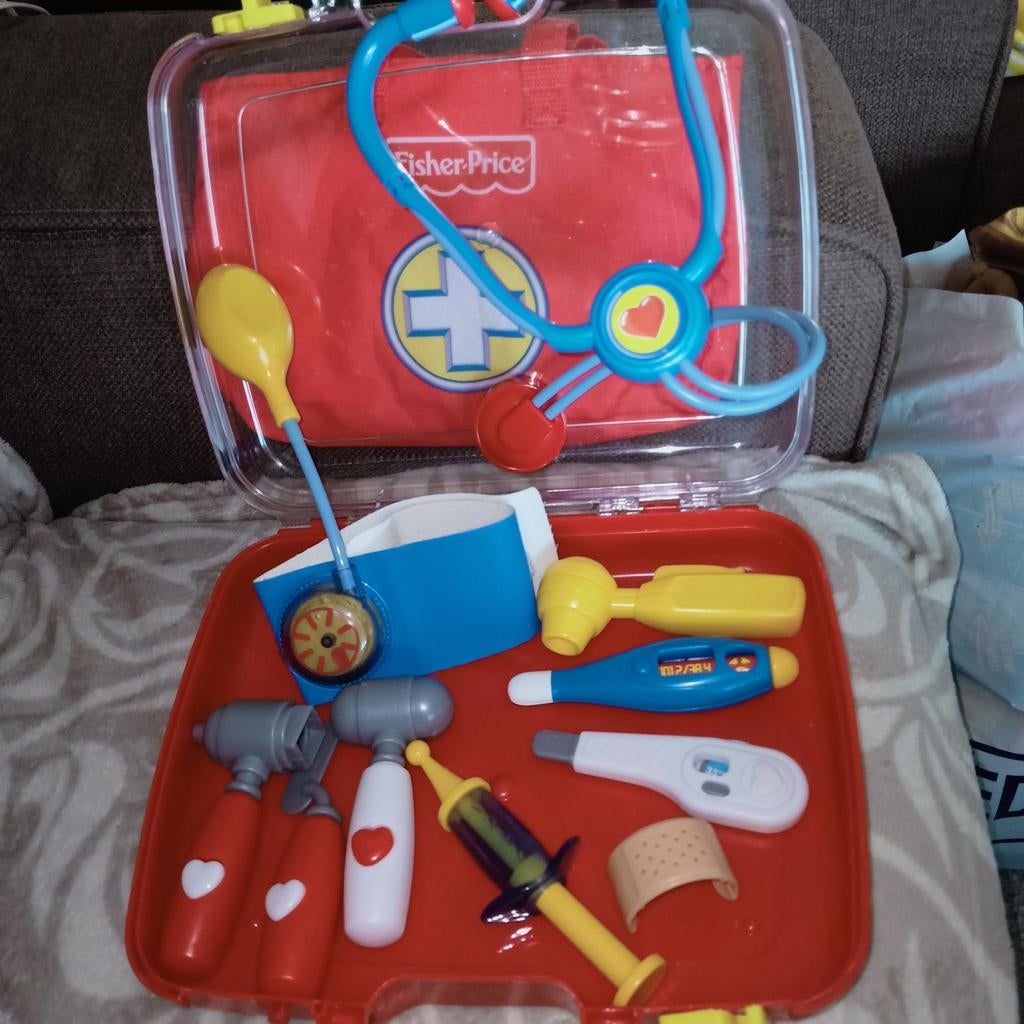 Fisher price doktersaet., Ophalen of Verzenden, Zo goed als nieuw, Speelset