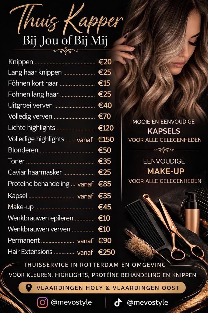 thuis kapper & Dames kapper